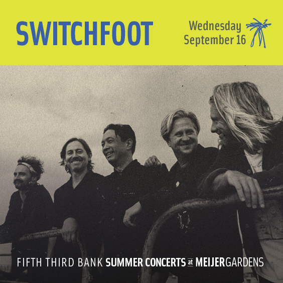 Switchfoot with Special Guest Anberlin » Meijer Gardens | Frederik
